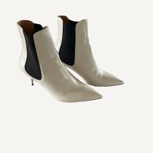 Chic White Ankle Boots